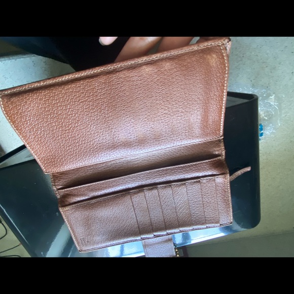 Gucci jean GG logo wallet/clutch added non Gucci chain . Long wallet - Picture 4 of 15